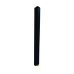 Eagle 4" X 56" Black Bollard Cover, Smooth Hdpe Post Sleeve, Trimmable, 1735blk. Fixed Price $101.19.