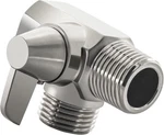 2 Way Shower Arm Diverter Valve For Hand Held Showerhead, Brushed Nickel. Fixed Price $23.23.