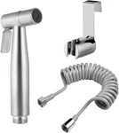 Pack Of 3 Handheld Bidet Sprayer, Sprayer Stainless Steel Silver. Fixed Price $27.37.