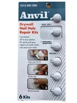 Anvil Drywall Nail Hole Repair Kit, 6 Pack Repairs Small Cracks And Holes.. Fixed Price $19.99.