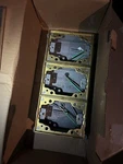 Hubbell Floor Box 3 Gang B4314. Fixed Price $250.00.