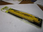 Dewalt 6" 6 Tpi Demolition Bi-metal Reciprocating Saw Blade (5 Pack) Dw4862. Fixed Price $15.00.