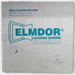 Elmdor Metal Wall/ Ceiling Access Panel Galvanized Steel Hinged 16 In. X. Fixed Price $79.99.