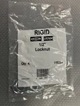 Hubbell-raco 1/2" Trade Size Rigid/imc Conduit Steel Locknut 1192b4 (4-pack). Fixed Price $6.00.
