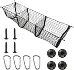 Amiss Heavy Duty Mesh Cargo Net, 3 Pocket 11.8 Inches X Inches, Black. Fixed Price $23.23.