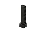 Fhc G3088 1/16" Guide Leg - Black Nylon Sliding Window Roller Assembly. Fixed Price $4.58.