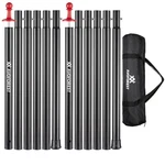 Tent Poles For Tarp, Avoforest Camping Tarps Adjustable Ac.... Fixed Price $52.14.
