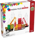 Magna-tiles Builder 32-piece Magnetic Construction Set Original Brand. Fixed Price $36.99.