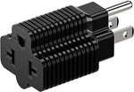 Four In One Nema 5-15p 15 Amp Ac Plug To 20 125v Adapter,5-15p 5-20r,5-15. Fixed Price $12.69.