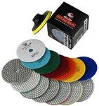 Diamond Polishing Pads 4 Inch Wet Dry Granite Stone Concrete Stadea Angle Piece. Fixed Price $59.99.