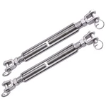 1/2 X 6.5 Inch Ss Jaw And Turnbuckles M12 Turnbuckle, 304 Stainless Steel.... Fixed Price $53.12.