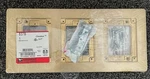 Wiremold 837b Brass Rectangular Floor Box Cover 3 Gang Combo Carpet & Tile New. Fixed Price $88.00.