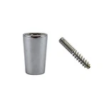 (100 Sets) Beer Tap Handle Standard Ferrule And Hanger Bolt Set 100. Fixed Price $319.01.