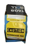 Accuform Nmc Tags By The Roll Osha Danger Barricade Yellow Tar136 100 Pack. Fixed Price $18.69.