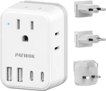European Travel Plug Adapter Set, 8-in-1 With 4 Ac, Usb Ports (. Fixed Price $28.60.