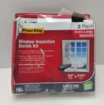 Frost King 62 In. X 210 Indoor Shrink Film Window Kit V75. Fixed Price $14.99.