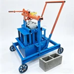 H2 Hand Propelled Concrete Hollow Soil Block Brick Making Machine 45vpm 220v. Fixed Price $2166.90.