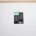 Better Living Facet Robe Hook Set In Matte Black. Fixed Price $10.19.