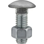 Bumper Bolt & Nut, 7/16-14 X 1-1/4", Stainless Steel Capped Round Head (qty: 10). Fixed Price $22.00.