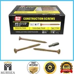 #9 X 2-1/2 In. Star Drive Dual Flat Head Coarse Thread Construction Screws 1 Lb. Fixed Price $15.99.