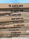 Rittal Ts 4695.000 - Pack Of 20 Mounting Door Rails, Width: 500mm, New Ps4695. Fixed Price $44.99.