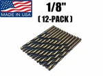 (12-pack) 1/8" 05620 Norseman / Viking Usa Drill Bit Super Premium High Speed. Fixed Price $28.60.