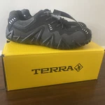 608115 Black Terra Spider Comp. Toe Low Athletic, Size 9.5 New In Box. Fixed Price $50.00.