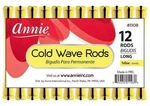 3 Packs Of Annie Cold Wave Rods-long #1108 (12 Pieces Per Pack). Fixed Price $12.32.