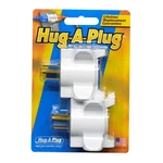 Hug-a-plug Grounded Right Angle Adapter Plug - Twin Pack White. Fixed Price $25.50.