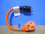 Fullsky Male L5-30p Lock In Generator To Female 6-50r Welder Adapter 30a 125v. Fixed Price $26.95.