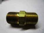 1/2" X 1/2"mpt Brass Hex Nipple. Fixed Price $10.00.