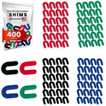 Glazelock Plastic Horseshoe Shims For Leveling Multipack (400-piece 1/4, 1/8,.... Fixed Price $59.99.
