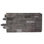 Novik Faux Stone Siding Panel 20.25"x45" Artisan Cut Polymer Ash (6 Panels/case). Fixed Price $212.81.