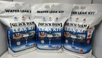 Water Repair Leak Flood Kit Quick Dam 15 Drip Mats 12-4ft Dams 3-10ft 3 Kits. Fixed Price $78.99.