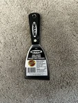 Hyde Stiff Chisel Brass Putty Knife/scraper 3-inch Black Silver. Fixed Price $8.90.