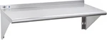 Nsf 14x48 Stainless Steel Wall Shelf 350lb Commercial W/ Backsplash. Fixed Price $80.70.