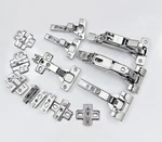 Lot Of Ikea Titus Blum Random Cabinet Door Hinges & Hinge Plates - New As Is. Fixed Price $29.99.