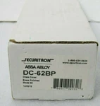 Securitron Assa Abloy Dc-62bp Brass Polished Model 62 Dress Cover Ctsa. Fixed Price $47.00.