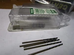 1/16" Hss 135 Split Point Black And Gold Finish Fmt Jobber Drill Qty 21. Fixed Price $30.00.