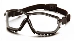 Pyramex-gb1810stm Clear H2max Lens With Black Strap/temples. Fixed Price $80.00.