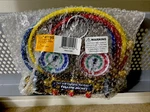 Yellow Jacket 41195 2-valve Manifold Red And Blue Gauges R-12,r-22,r-501 F Psi. Fixed Price $126.00.