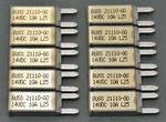 (10) Cooper Bussmann Mini Atm Circuit Breaker 21110-00, 10a, 14vdc, 1p, Buss. Fixed Price $29.95.