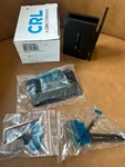Crl Gen044, Matte Black Shower Door Hinge Offset Back Cr Laurence New. Fixed Price $45.50.