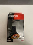 Pass & Seymour P&s Gfci 15 Amp Switch Led Black Single Pole 1595-swtbkcc4. Fixed Price $9.99.