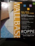 Roppe Self-stick Vinyl Wall Base 4 X 20 , Snow (white) Hc40c54s161-028. Fixed Price $22.19.