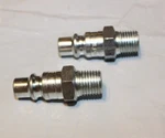 Lot Of 2 Milton 1839bk 1/4" Male Plugs H-style (b98). Fixed Price $10.99.