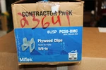 New Usp Mitek 5/8" Steel Ply Wood Clips Pc12-b 250 Pcs Full Box Model Pc58-bmc. Fixed Price $89.95.