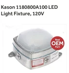 Kason 1180800a100 Led Light Fixture 12w,120vac,50/60hz, 4000k Ceiling Mount. Fixed Price $59.99.