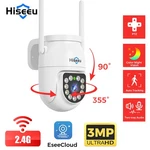 Hiseeu 3mp Outdoor 5g Wifi Security Camera Auto Track 2-way Audio Pan-tilt Zoom. Fixed Price $35.99.