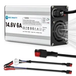 Hexwatt 14.6v 6a Lifepo4 Battery Charger 12v Lithium 6a, Gray. Fixed Price $45.90.